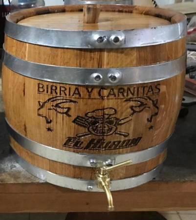 BARRIL DE PIE 7 LITROS 